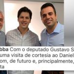 Noticia do site Goiás 24 horas disse que Gustavo Sebba e seu pai Jardel sebba busca abrigo no MDB de Daniel Vilela