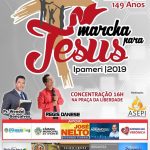 Marcha para Jesus acontecerá neste dia 12 de Setembro em Ipameri durante comemorações ao aniversário da cidade