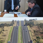 Ministro da Infraestrutura Tarcísio Gomes anuncia a conclusão da duplicação de mais 15 km da Br 050