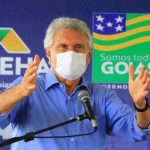 Caiado fala dos resultados de mais um ano administrando o estado e disse que esta devolvendo Goiás aos goianos
