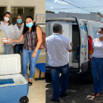 Goiandira: O município recebe as primeiras doses da vacina contra o covid-19 para os grupos prioritários