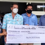 Goiandira: Prefeito Allisson recebe $ 170 mil para a educação frutos de parceria com o deputado Bruno Peixoto