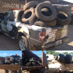 Prefeitura Municipal de Três Ranchos faz tratamento adequado no descarte do resíduo de pneus