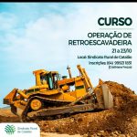 SINDICATO RURAL DE CATALÃO em parceria com o Senar oferece o CURSO DE OPERAÇÃO DE RETROESCAVADEIRA.