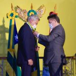Em Pirenópolis, Caiado é condecorado com Ordem do Mérito Matutina Meyapontense, entregue a cidadãos que contribuem para avanço socioeconômico do município