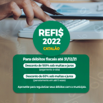 REFIS 2022 – COMEÇA A TEMPORADA PARA RECUPERAÇÃO E QUITAÇÃO DE DÉBITOS FISCAIS