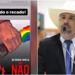 Deputado de Goiás se torna réu por racismo após postar foto de mão branca apertando punho negro com frase: ‘Na minha família não’