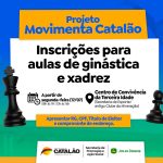 PROJETO MOVIMENTA CATALÃO: Pessoas acima de 60 anos terão aulas gratuitas de ginástica e xadrez em projeto coordenado pela Ação Social da Prefeitura de Catalão