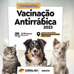 Cães e gatos vão receber vacina antirrábica em Santo Antônio do Rio Verde, neste sábado (21)
