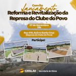 Revitalização da Represa Clube do Povo em Catalão terá início na próxima terça (07)