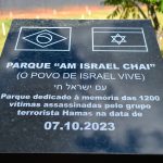 Caiado inaugura parque em homenagem às vítimas do atentado em Israel
